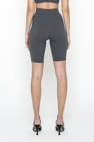 Gray Biker Short