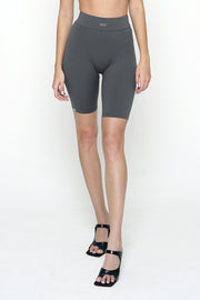 Gray Biker Short