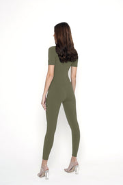 Army Green Jumpsuit