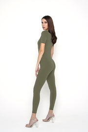 Army Green Jumpsuit