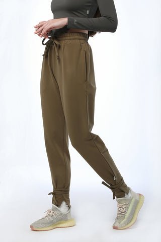 Army Green Laced Jogger