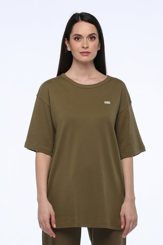 Army Green Oversized T-shirt